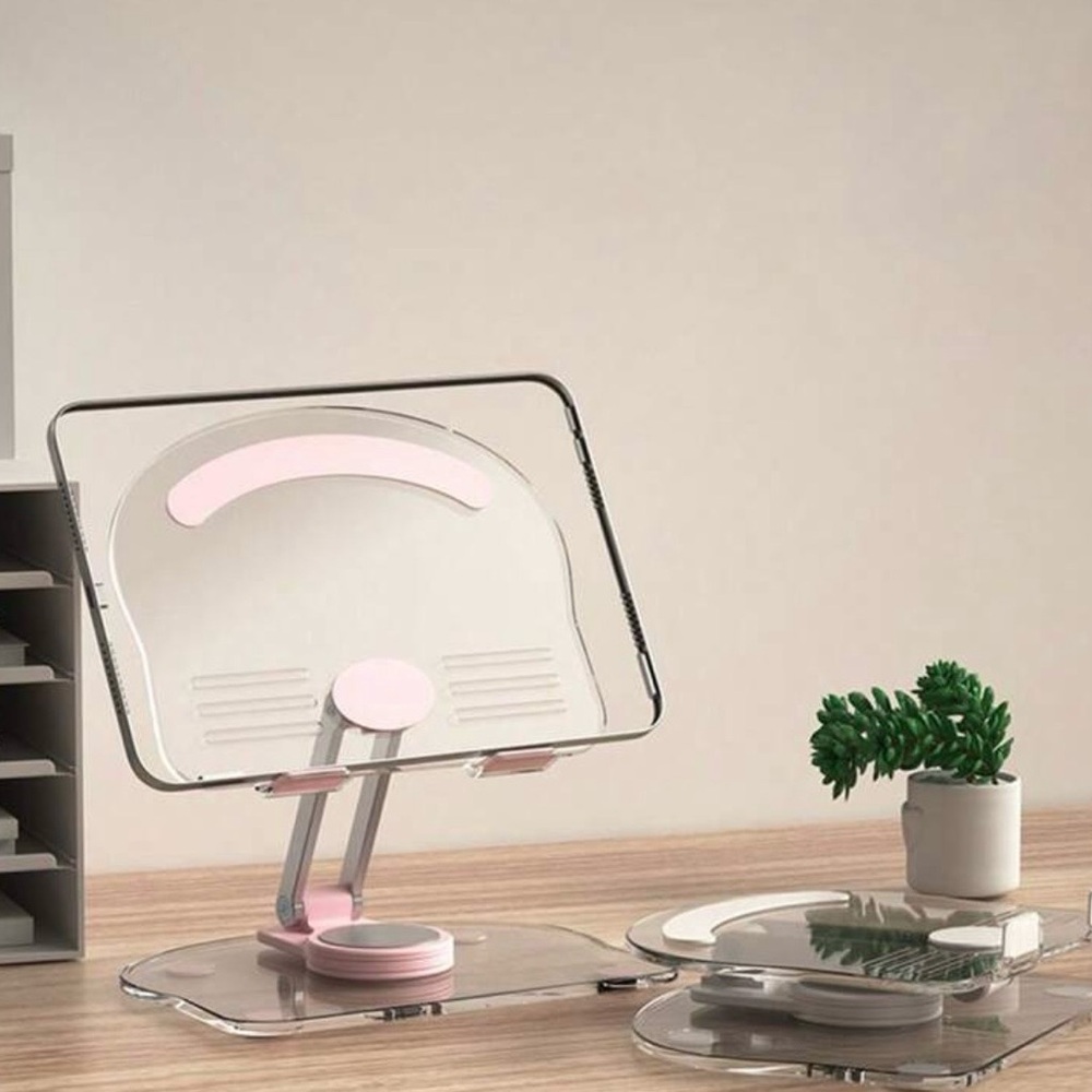 Adjustable Transparent Tablet desktop holder
